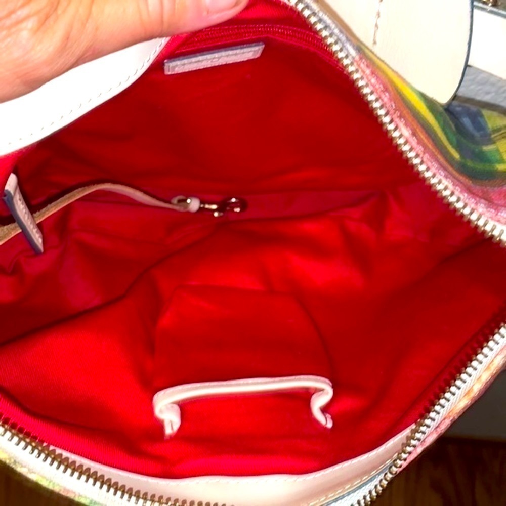 Dooney & Bourke plaid picnic ants shoulder bag - Picture 9 of 12